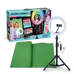 Studio Creator 2: Video Maker Kit-Multicolor Ring Light